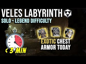 Legend Lost Sector Guide - Platinum Rewards - Veles Labyrinth - Destiny 2 - Season of the Chosen