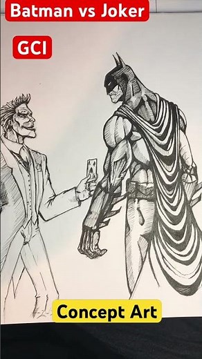 BATMAN VS JOKER / DC COMICS / GCI STUDIOS