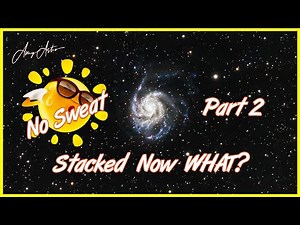 PixInsight - OSC Stacked Image to Completion