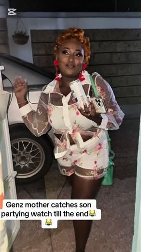 Genz Mother's Hilarious Reactions to Partying Son