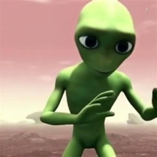 Green Alien Dance | El Chombo - Dame Tu Cosita feat. - Yeşil Uzaylı Dansı #dametucosita #shorts
