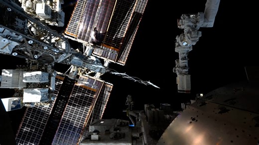 Watch: Giant solar panels come to life as Nasa changes Space Station's orbit