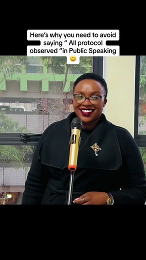 Avoiding the All Protocol Observed Phrase in Public Speaking