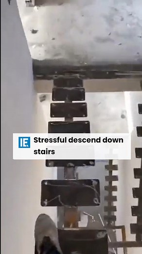 Interesting Engineering on Instagram: "This is how construction workers navigate through an unfinished building. #ConstructionLife #BuildingAdventure #ConstructionJourney #BuildingExploration #WorkInProgress #BuildingNavigation"