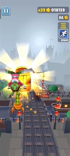 Wait for end 😱 SUBWAY SURFERS World tour Rome 28 funk song shorts #shortsfeed #subwaysurfers