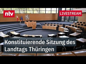 LIVE: Konstituierende Sitzung des Landtags Thüringen