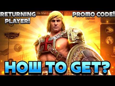 Win This Account with He-Man & Returning Player Promo Code! Raid: Shadow Legends