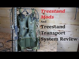 DIY Treestand Mods, XOP Treestand Transport System Review