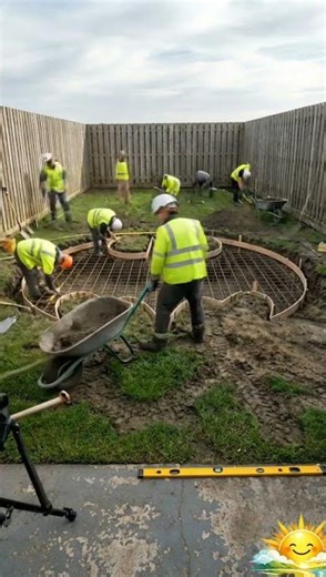 I Built a massive Batman pool in my backyard -ASMR #engineering #architecture #construction