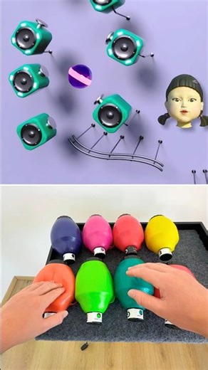 Squid Game on MARBLE vs REAL instruments! ‪@3DArtoo‬