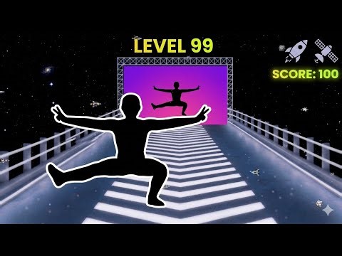 Human Tetris Solo Mode | Level 99 Full Body Challenge