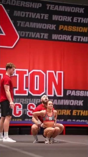 Trio of Acrobats Perform Amazing Cheerleading Routine - 1309391-2