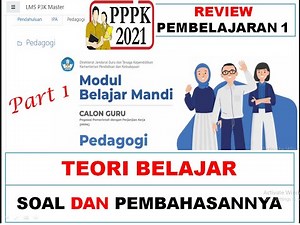 PEMBAHASAN SOAL PEDAGOGIK|TEORI BELAJAR
