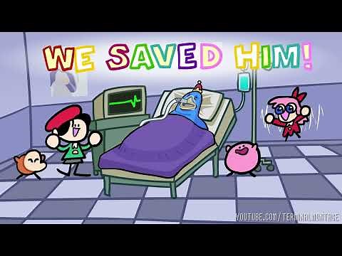 King Dedede goes to the hospital (Kirby Animated) ‪@TerminalMontage‬