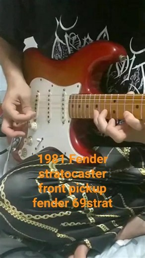 Fender stratocaster 1981 yngwie malmsteen style shred front pick up #yngwiemalmsteen #guitar #shred