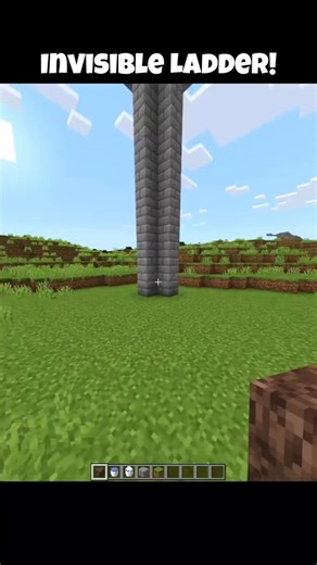 1.6M views · 14K reactions | Minecraft invisible ladder #minecraft #minecrafter #minecraftmemes #minecraftbuild #minecraftbuilds | Colorcloud771 | Facebook