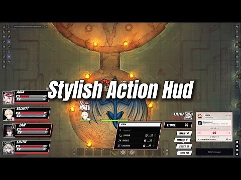 Stylish Action Hud Feature Showcase