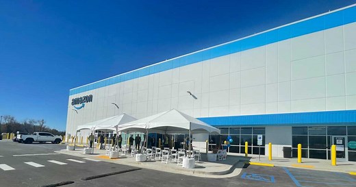 'A huge thing for us': Amazon opens new delivery station in Lexington