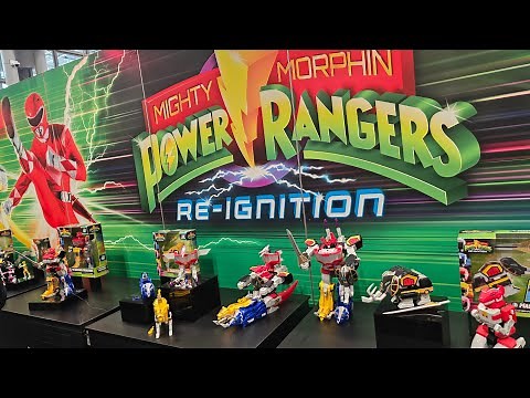 Power Rangers Playmates Toys Product Reveals at New York Toy Fair 2025