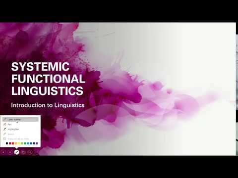 Systemic Functional linguistics