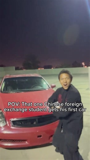 POV: That one Chinese foreign exchange student gets his first car #G35 #VQ #driftcar #takeover #skit