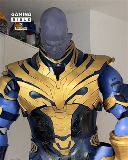 Life-size Thanos cosplay 😳🤣 | GAMINGbible