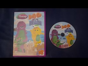 Opening to Barney: Let's Go To The Beach 2006 DVD