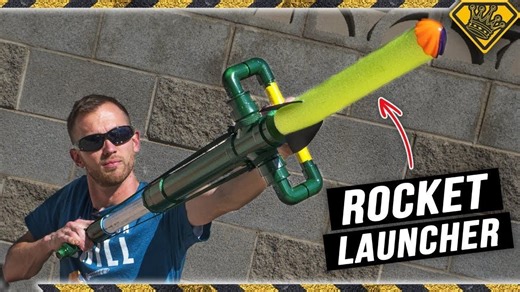 Build The Best PVC Rocket Launcher With Pool Noodle Rockets