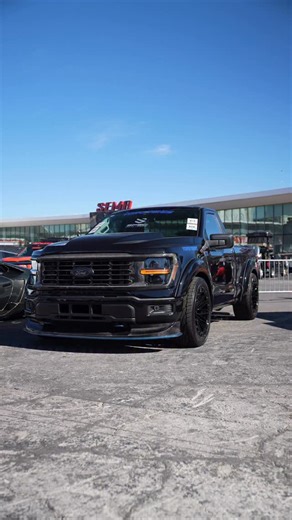 QA1 on Instagram: "Low, loud, and a lot less likely to hit crowds🛞💨… Why? This animals got QA1 strapping it down on all four corners. The team at @specdesigncompany had us seeing double this weekend at #sema. Can’t wait to see what they put out next🇺🇸 #godriveit #f150 #supercharged #streettrucks #qa1equipped"