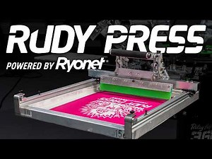 Rudy Press | Turn Manual Screen Printing Into Consistent, High-Output Production