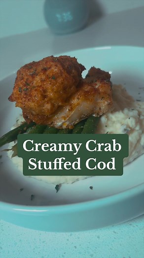 Lets make creamy crab stuffed cod! #stuffedfish #cod #codfish #crabcake #stuffedcod #bakedfish #creamsauce #lemongarlic #garlicbutter #dinnerinspo #dinnerideas #mealideas #recipesforyou #lunchrecipe #recipeidea #foodietok #foodlover #foodtiktok #foodiegram #foodlovers #foodforfoodies #foodietiktok #foodieee