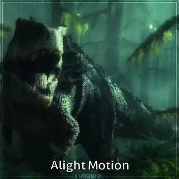 Giganotosaurus vs All T-Rexes (JW) | Sem Tempo - SCARIONIX (Slowed)