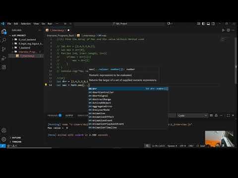 How To Find Maximum & Minimum Values find Program