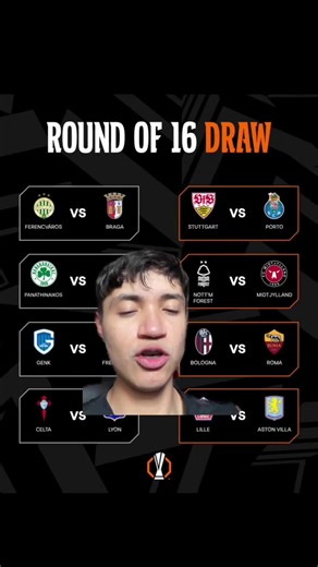 Los octavos de final de la Europa League #europaleague #uel #uefa #futbol #charliecarrillo #TikTokDeportes #TikTokLaJugadaProgram #TikTokPartner