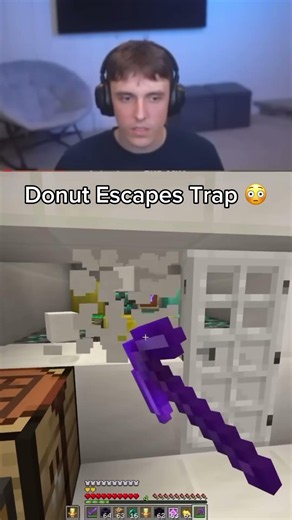 How To Escape Donut SMP Trap #donutsmp #drdonut #minecraft #minecraftshorts