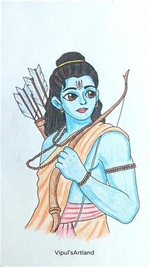 Shree Ram Coloring 🎨 | Beautiful Final Look 😍