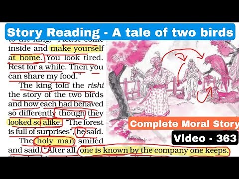 A tale of Two Birds - Learn Story Reading in English - Moral Stories