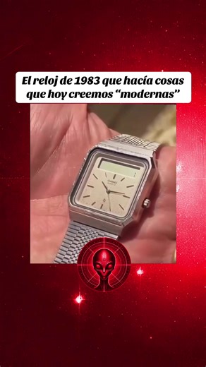 El reloj de 1983: Innovación adelantada a su tiempo