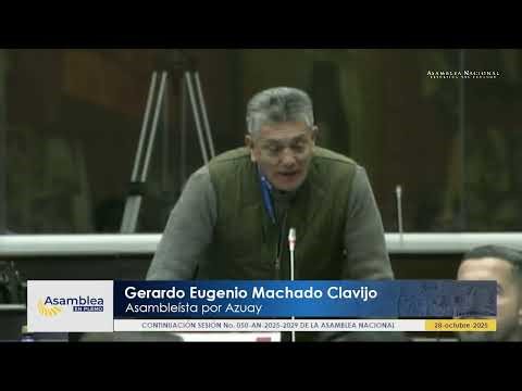 Assemblyman Gerardo Machado - Session 050