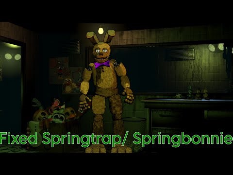 (FNAF SpeedEdit) Fixed Springtrap
