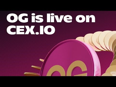 Step into the AI Blockchain World | $OG Is Live on CEX .IO
