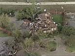 Footage of aftermath of devastating tornado in Dallas