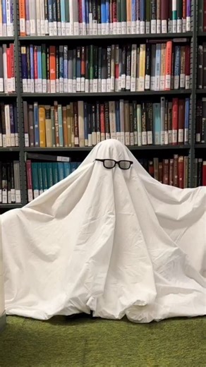 When it feels like you’re trapped in the library for all eternity 👻 📚 | Cambridge University Library