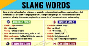 What is slangs and example? [2025] | QAQooking.wiki