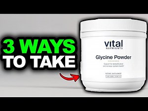 How To Take Vital Nutrients Glycine Powder (3 BEST WAYS)