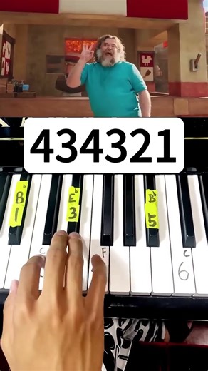 Steve's Lava Chicken - easy piano tutorial