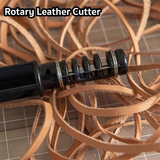 Rotary Leather Strip Cutter – Circular Leather Cutting Tool With Spare Blade - Etsy