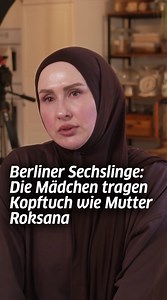 Familie Temiz aus Berlin erlebte ein medizinisches Wunder: Mutter Roksana brachte gesunde Sechslinge zur Welt. Heute sind sie 17 Jahre alt, und Roksana erwartet bereits ihr neuntes Kind. Inzwischen tragen alle Töchter freiwillig ein Kopftuch - inspiriert von ihrem großen Vorbild: Mama Roksana. #sternTV #Reportage #Großfamilie #Kopftuch #Islam #Töchter | stern TV