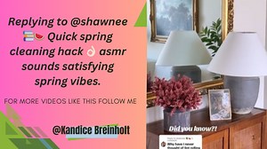 Replying to @shawnee 📚🍉 Quick spring cleaning hack 👌🏻 asmr sounds satisfying spring vibes.