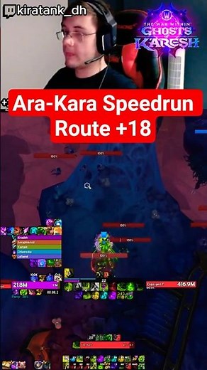 +18 Ara-Kara ZOOMING Through Route! | PTR 11.2 Mythic+